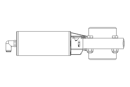 Válvula borboleta B DN040 MVM NC E