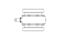 Butterfly valve B DN125 MVM MA E