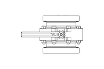 Butterfly valve B DN125 MVM MA E