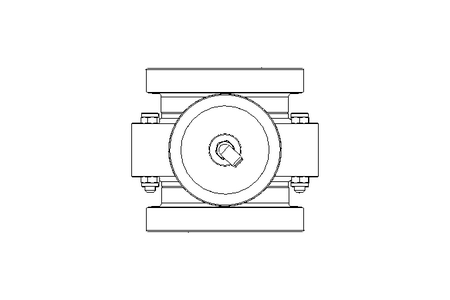 Butterfly valve B DN125 MVM NC E