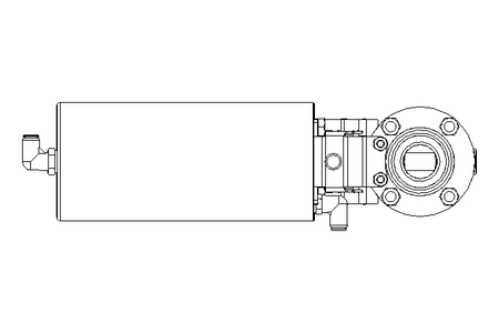 Butterfly valve B DN025 MVM AA E