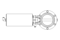 Butterfly valve B DN080 MVM AA E