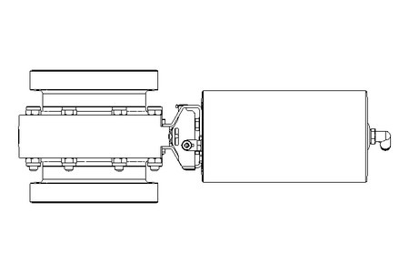 Butterfly valve B DN125 MVM AA E