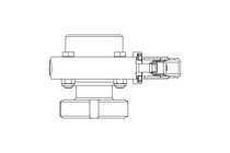 Butterfly valve B DN040 MVL MA E