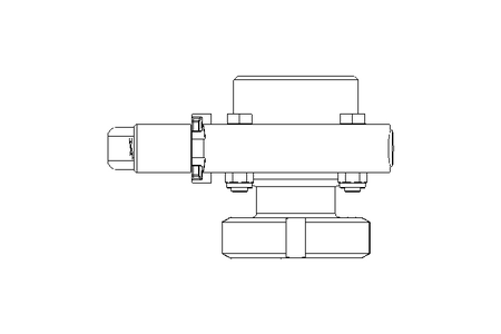 Butterfly valve B DN040 MVL MA E