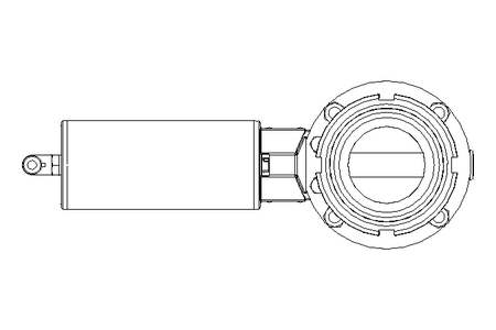 Butterfly valve B DN050 MVL NC E