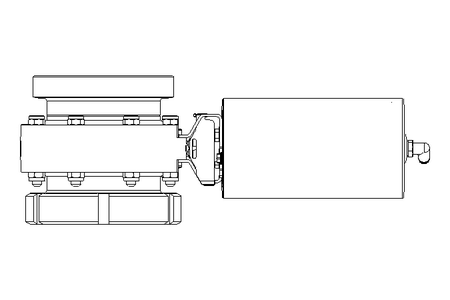 Butterfly valve B DN125 MVL NC E