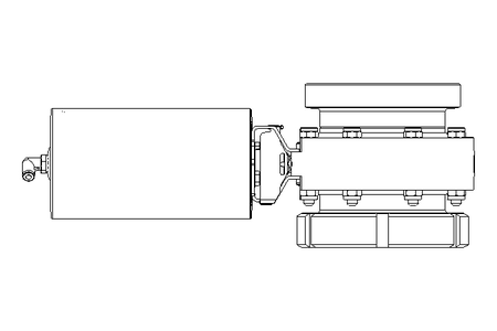 Butterfly valve B DN125 MVL NC E