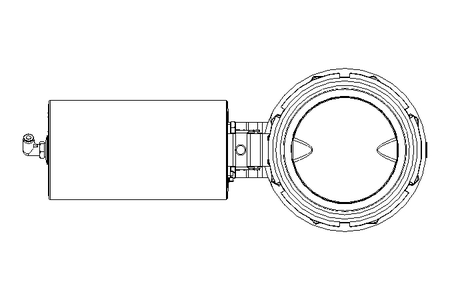 Butterfly valve B DN125 MVL NC E