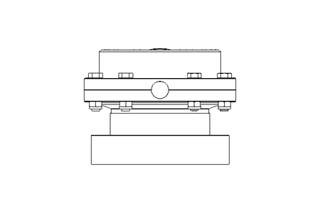 Butterfly valve B DN100 MVL AA E