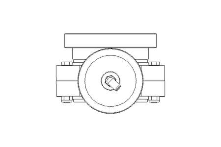 Butterfly valve B DN125 WVM NC E