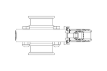 Butterfly valve B DN040 CVC MA E