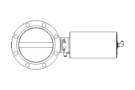 Butterfly valve B DN150 FVF AA E