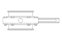 Scheibenventil B DN100 CVC MA E