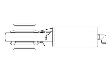 Дисковый клапан B DN050 CVC NC E