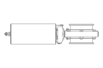 Butterfly valve B DN080 CVC NC E