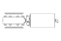 Butterfly valve B DN125 CVC AA E