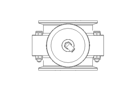 Butterfly valve B DN125 CVC AA E