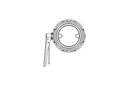 Butterfly valve B DN125 MVL MA E