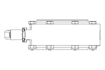 Butterfly valve B DN125 WVW MA E