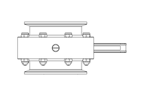 Butterfly valve B DN125 CVC MA E