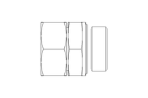 Connecting piece L 35 G 1 1/4" St