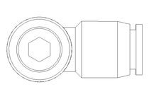 L-Steckverschraubung QSLV-G1/4-6-I-K-SA