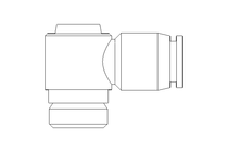 L-Steckverschraubung QSLV-G1/4-6-I-K-SA