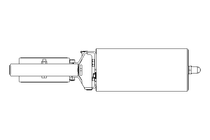 Scheibenventil B DN080 OVO NC E D5