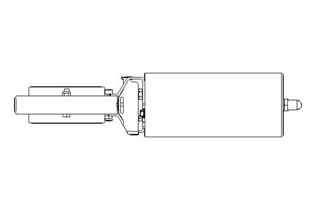 Scheibenventil B DN080 OVO NC E D5