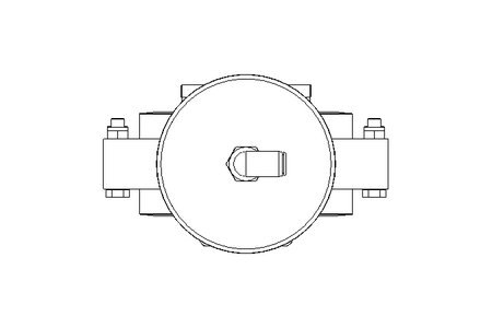 Butterfly valve B DN080 OVO NC E D5