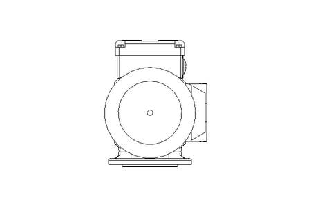 Motore a vite senza fine 0,25kW 15 1/min