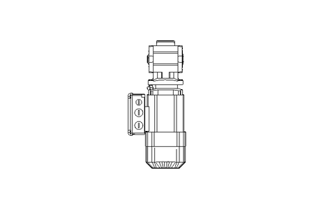 Motor engrenagem sem fim 0,55kW 135