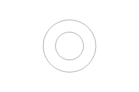 Flange seal DN40 EN1514-1 PTFE