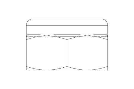 Hexagon nut M12 A4 ISO10511