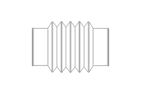 Faltenbalg L=88-180 d=68 EPDM