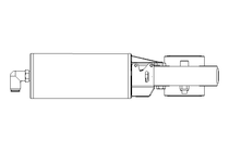 Valvola a farfalla B DN025 OVO NC E D2