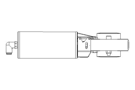 Scheibenventil B DN025 OVO NC E D2