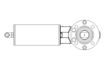 Valvola a farfalla B DN025 OVO NC E D2