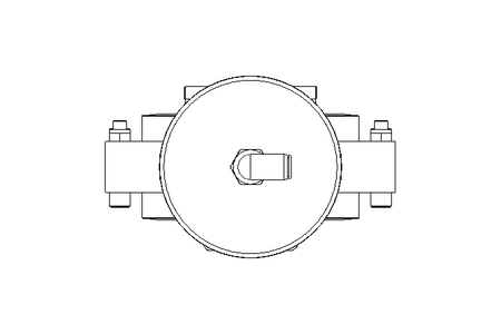 Scheibenventil B DN080 OVO NC E D2