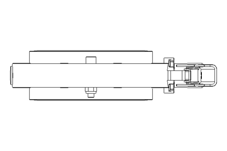 Butterfly valve B DN100 OVO MA E D2