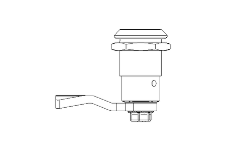 Drehriegel Kompressionsverschluss H 33