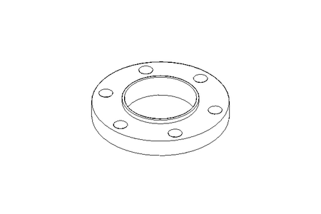 APV-Flansch ohne Nut PN25 DN65