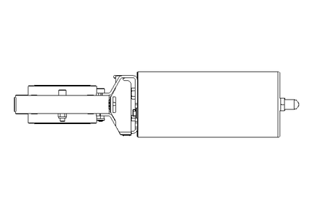 Butterfly valve B DN065 OVO NC E D20