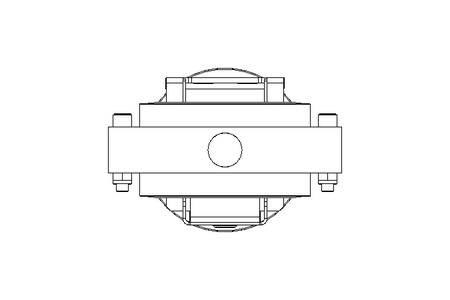 Scheibenventil B DN065 OVO NC E D22