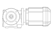 Schneckengetriebemotor 0,37kW 76 1/min