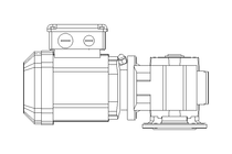 Schneckengetriebemotor 0,37kW 76 1/min