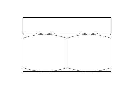 Hexagon nut M8 A4 ISO10511