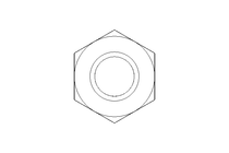 Hexagon nut M10 A4 ISO10511