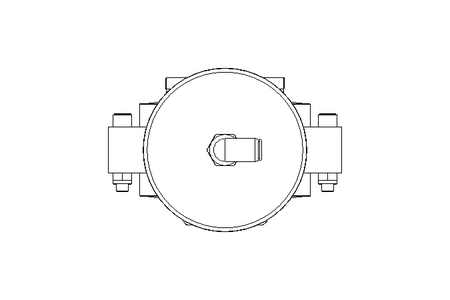 Butterfly valve B DN065 OVO NC E D10